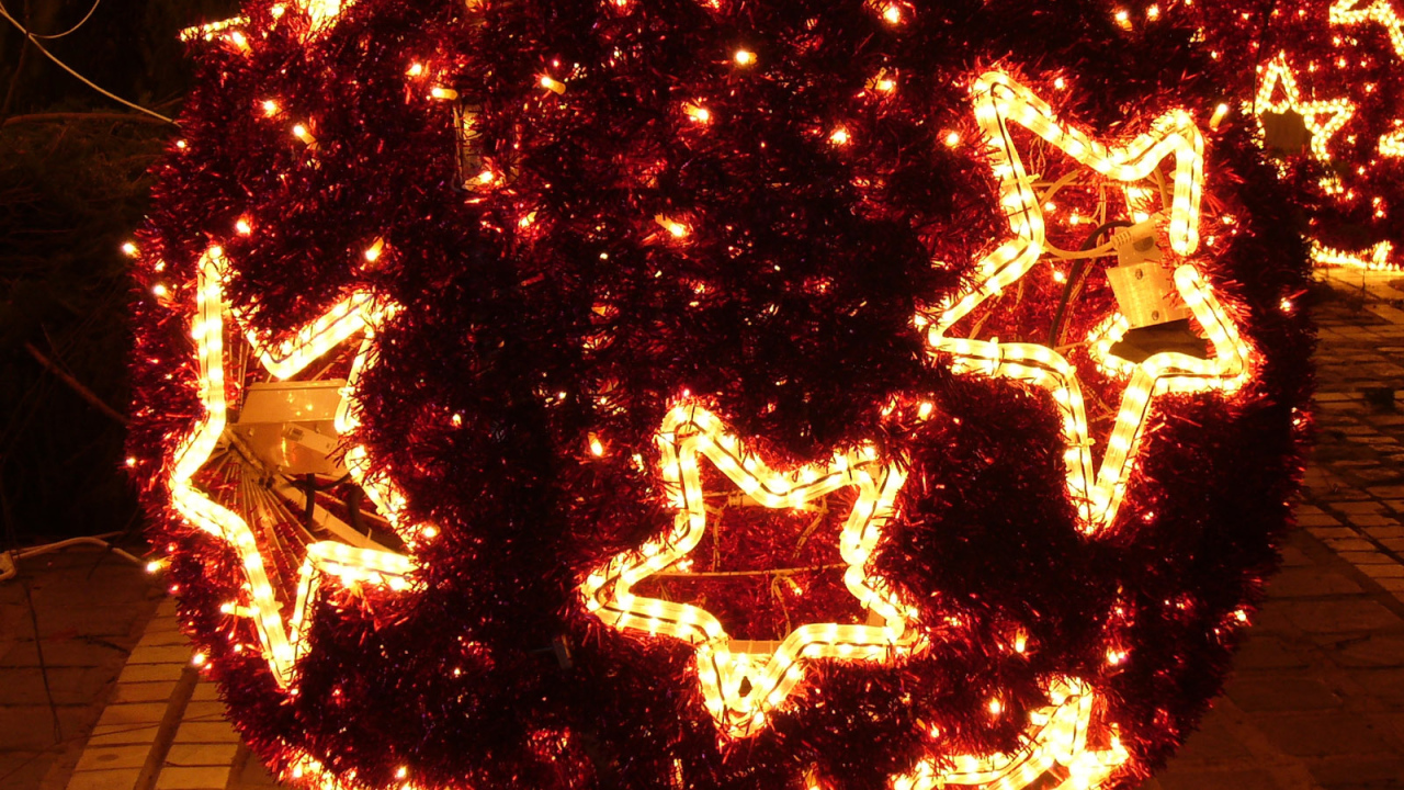 Светящийся шар  / Рождество