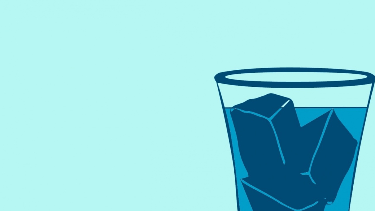 Холодная чистая вода