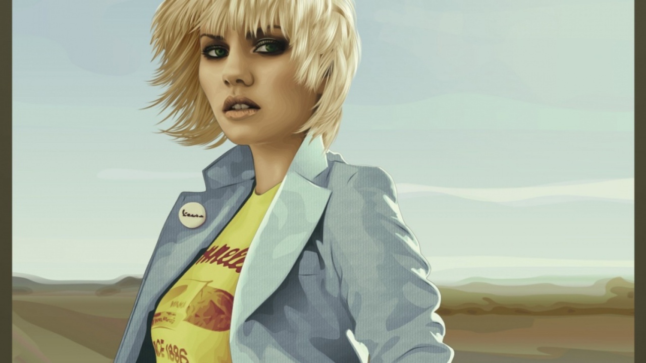 Девочка с открытки