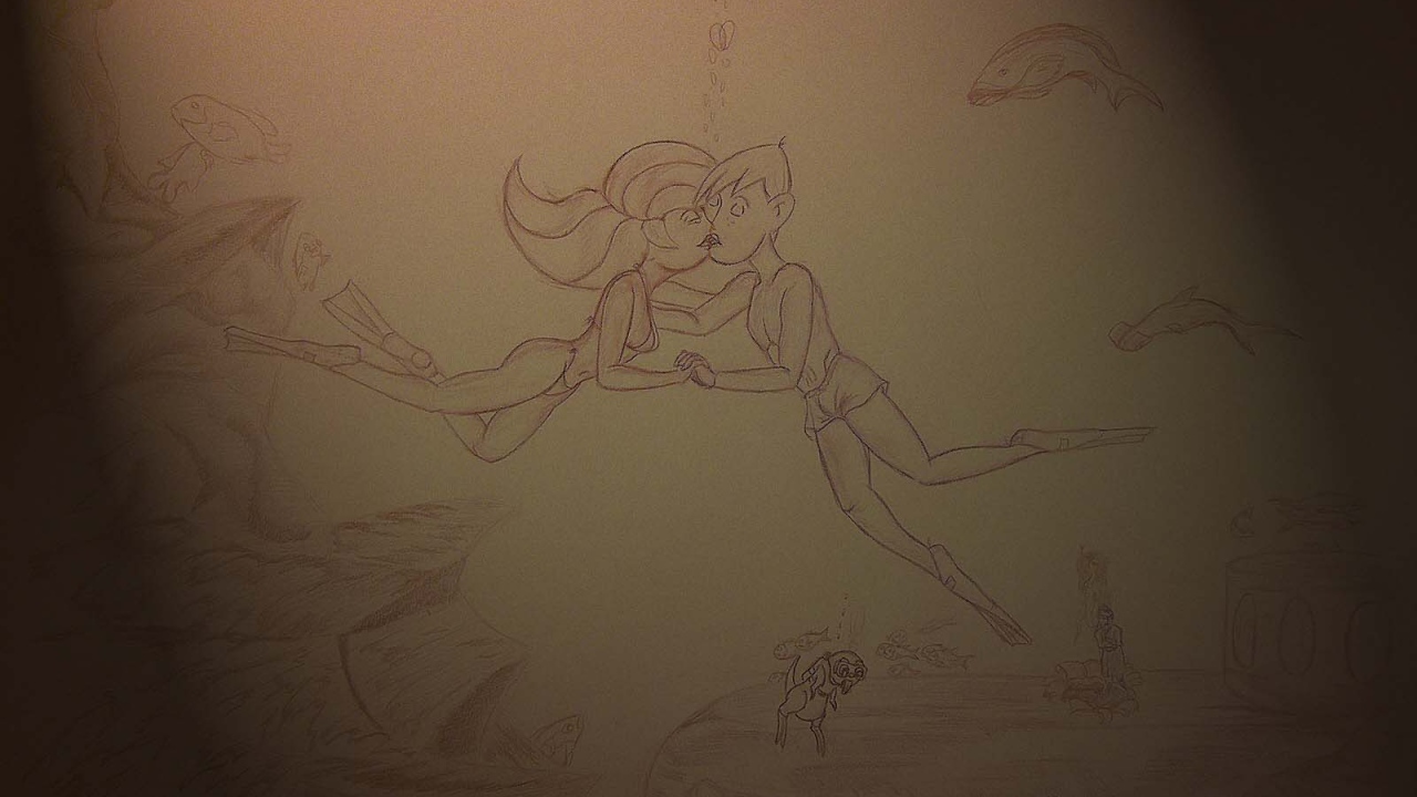 Подводный поцелуй