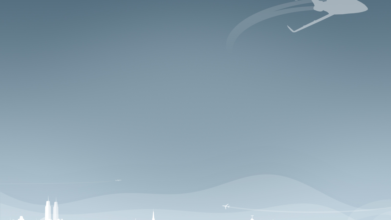 Полет над городом