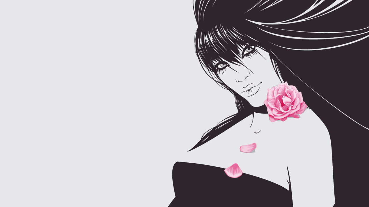 Лепестки роз