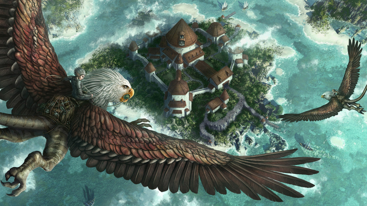 Полет над замком