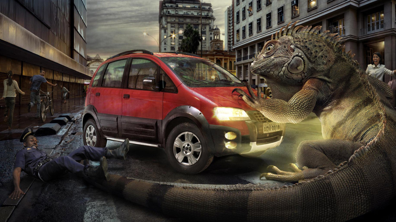 Городская рептилия