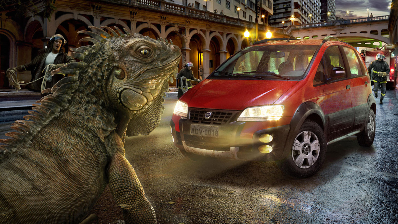 Ящерица мутант