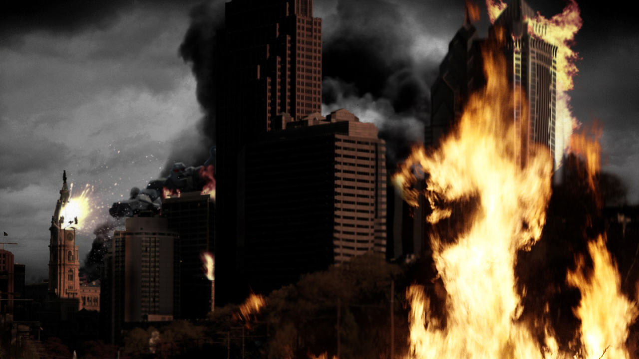 Атака на город