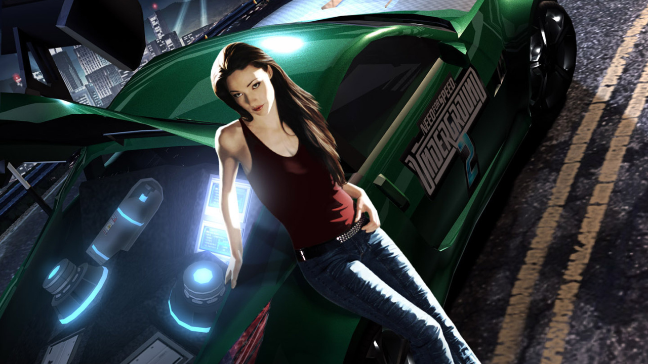 NFS Underground 2 Красивая девушка