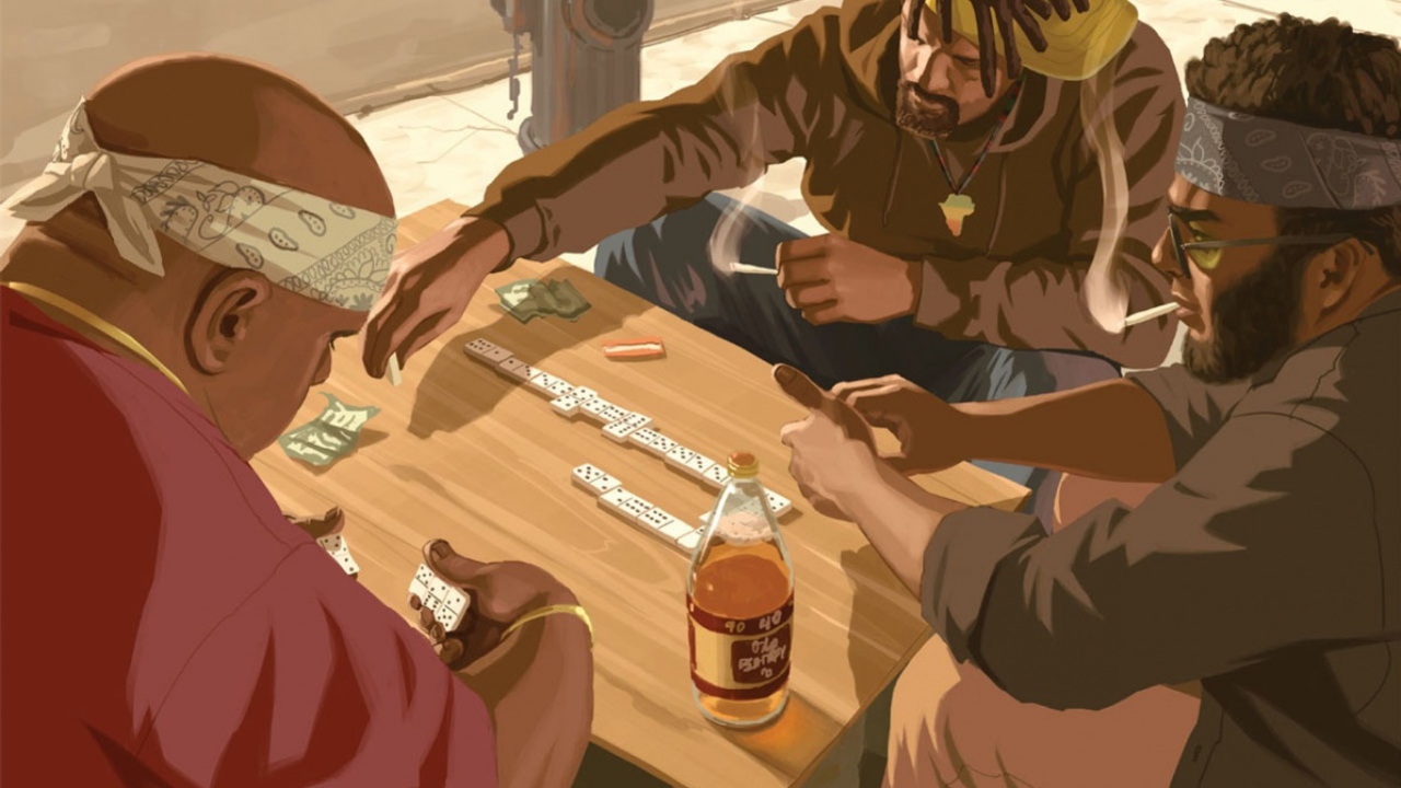 gta 4 игра в домино