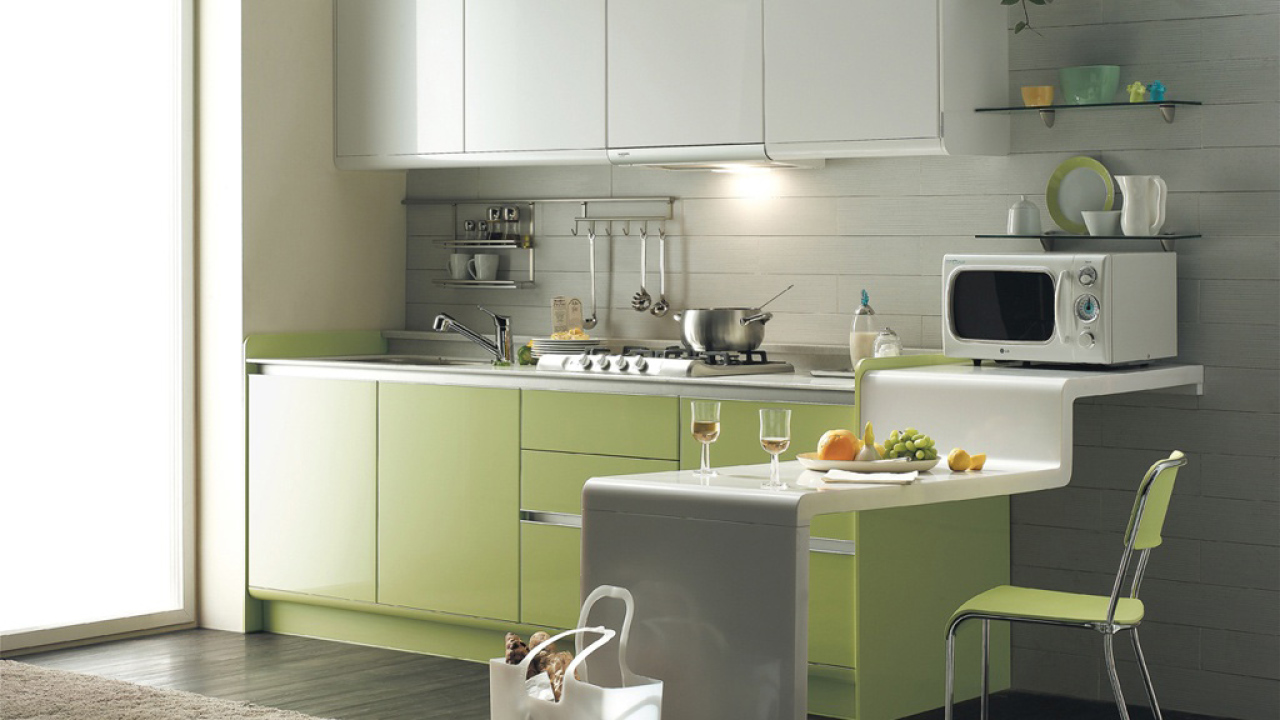 Интерьер кухонь