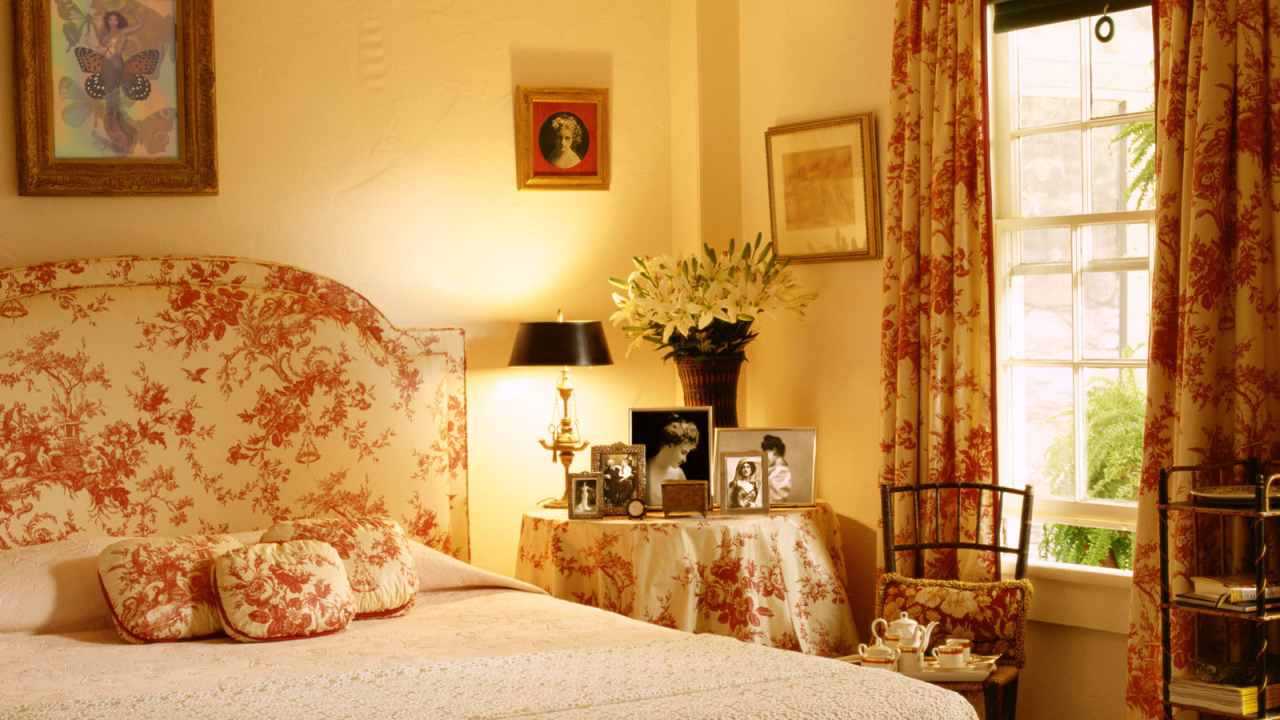 Спальня в стиле Ретро