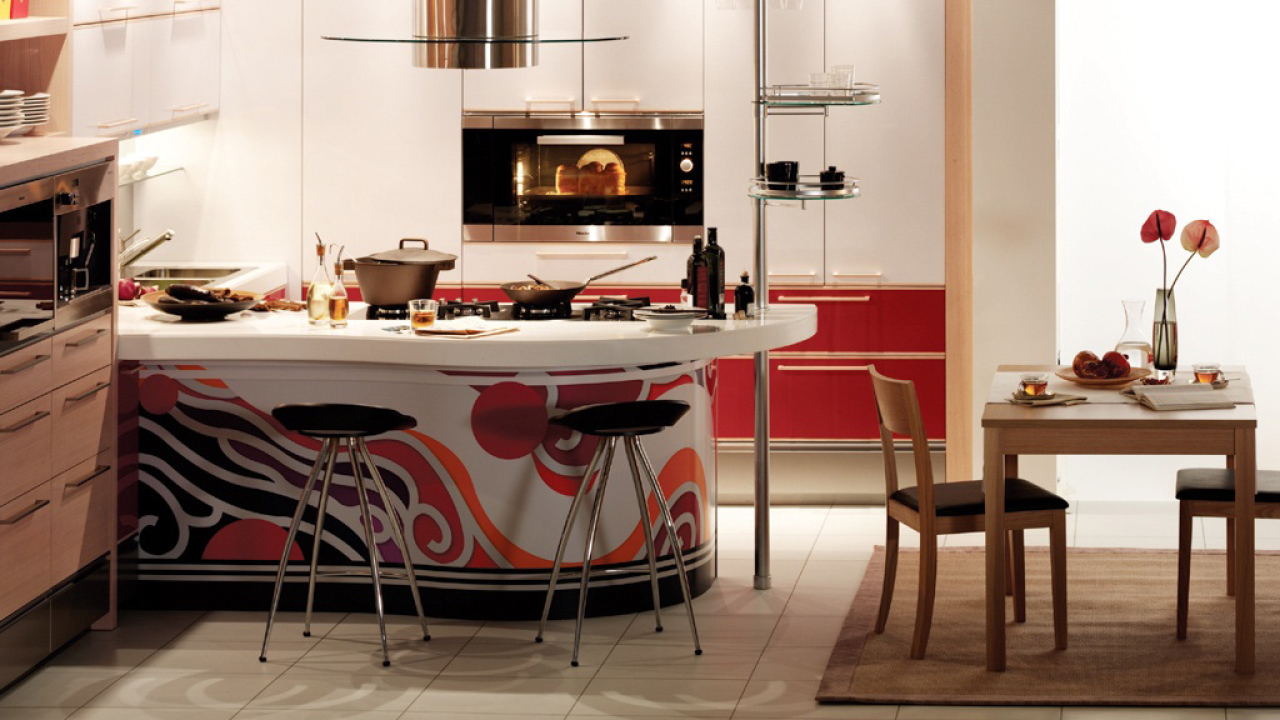 Модный дизайн интерьера кухни