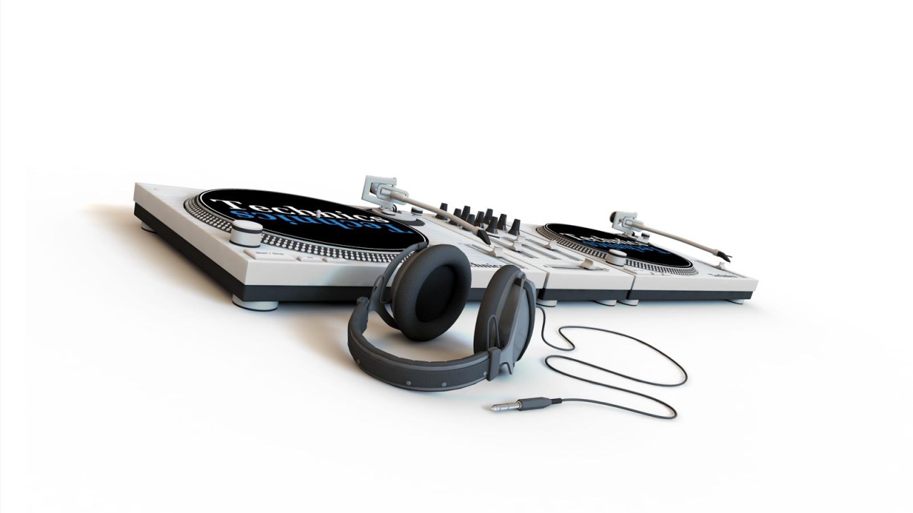 Technics - рабочий стол Диджея