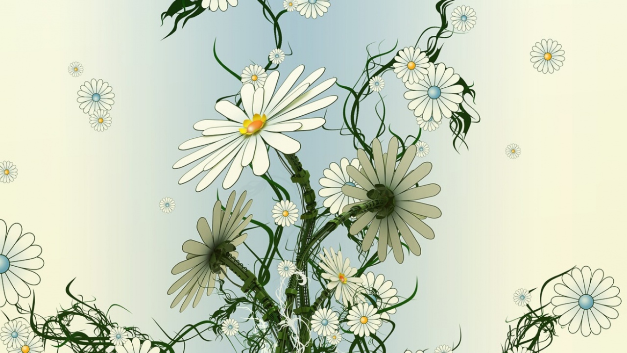 Хорошие белые цветы