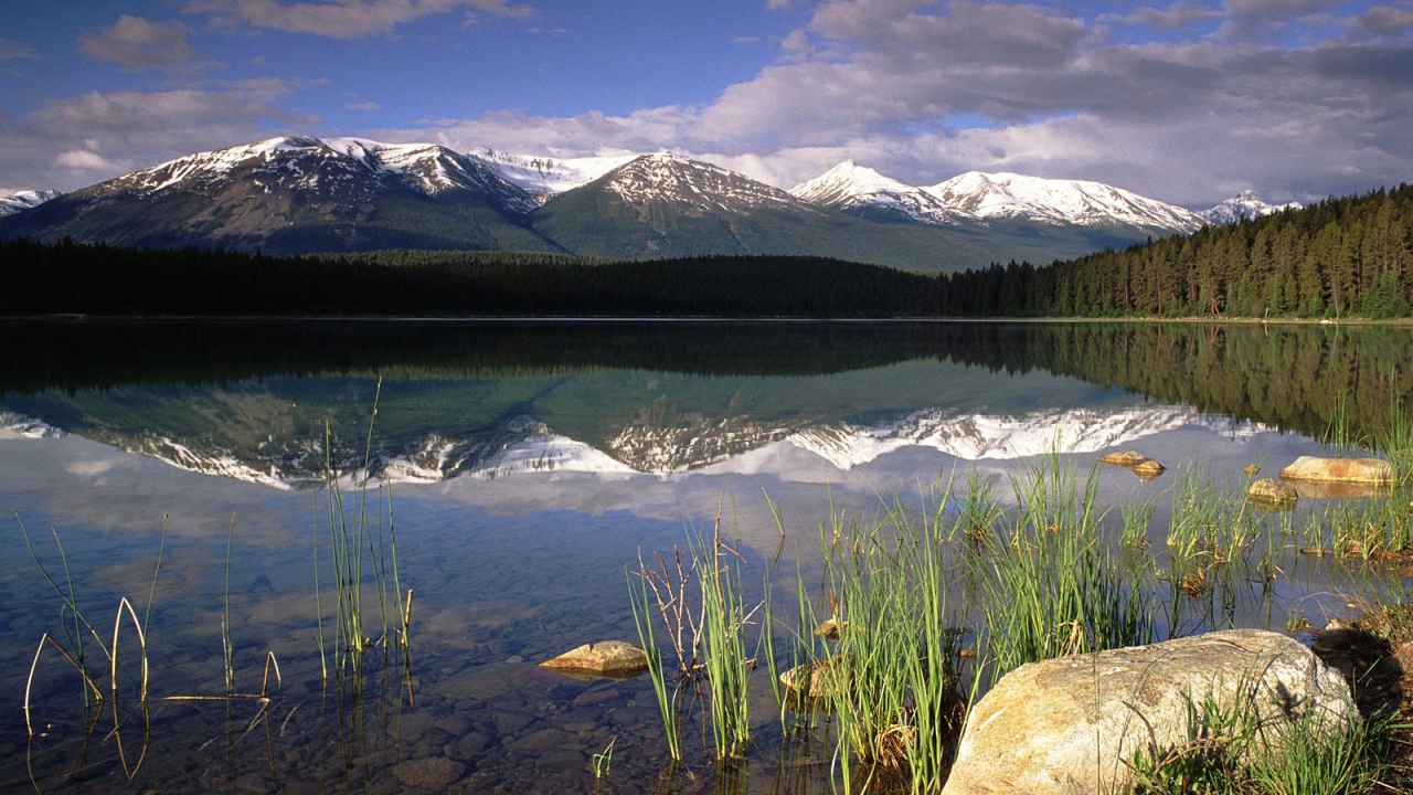 Горы на горизонте