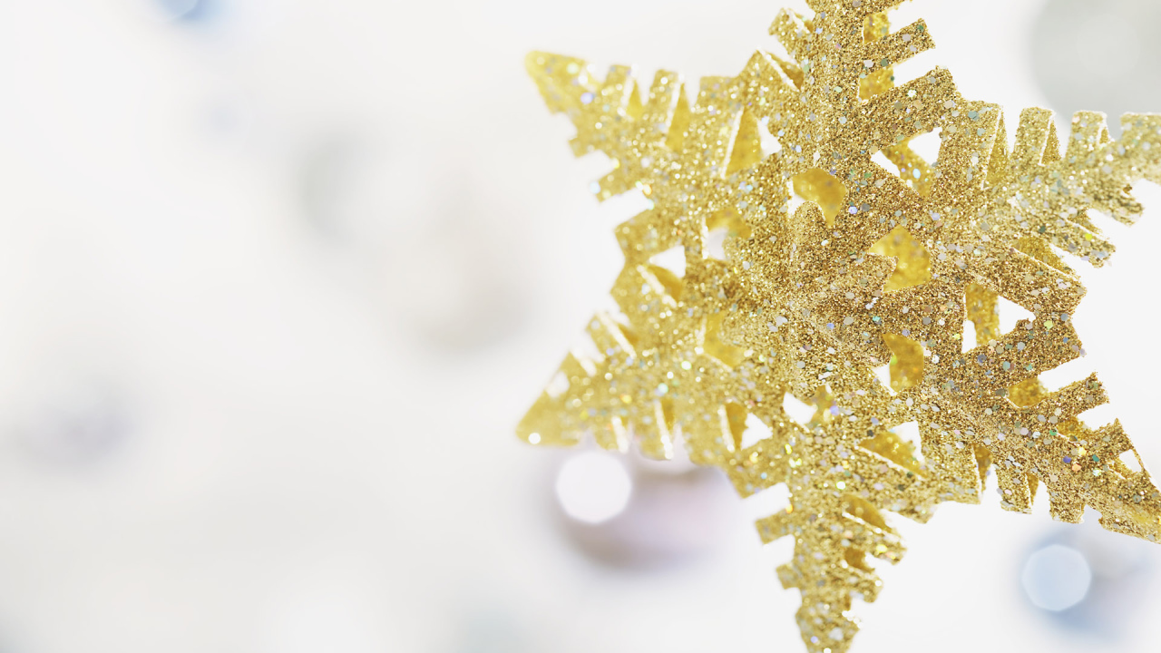 Новогодняя снежинка