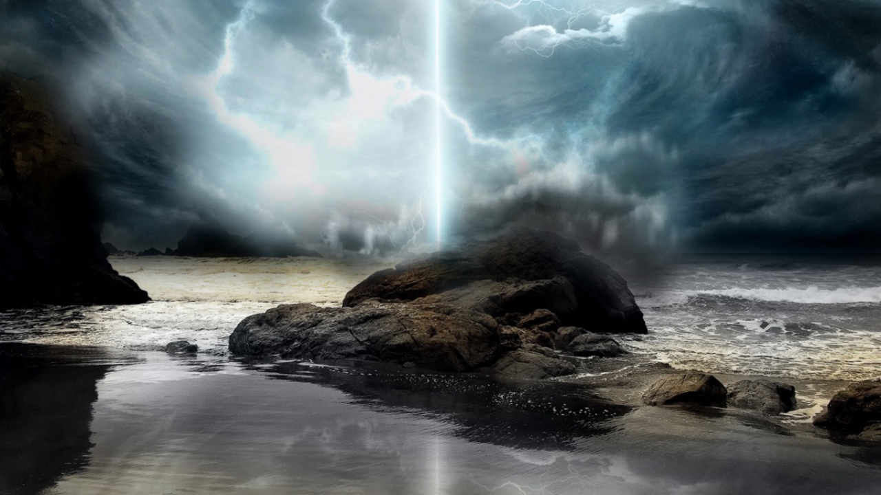 Скала и море