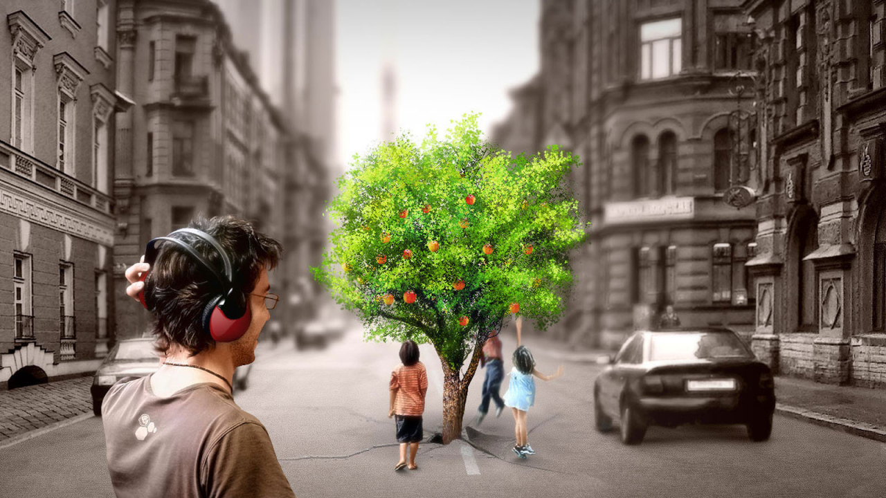 Дерево из сказки