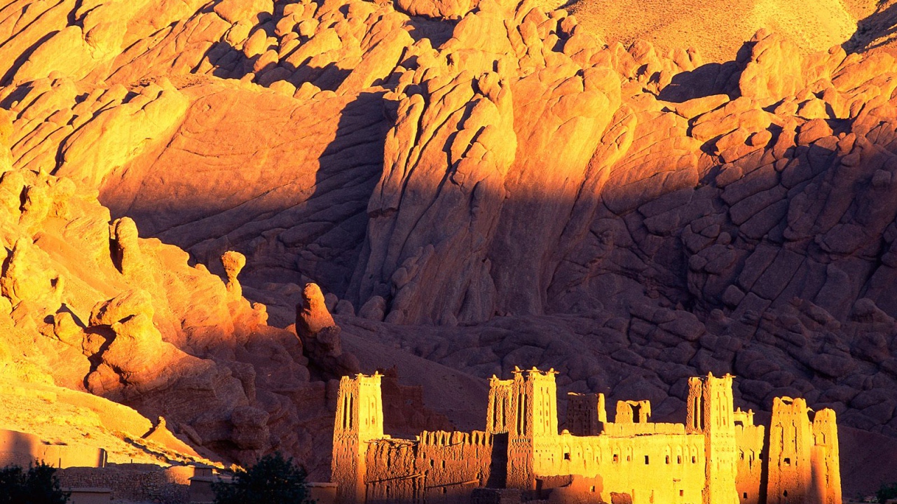 Руины Касбах / Ущелье Дадес / Марокко / Африка