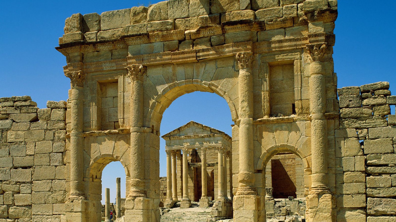 Римские Руины / Сбеитла / Тунис / Африка