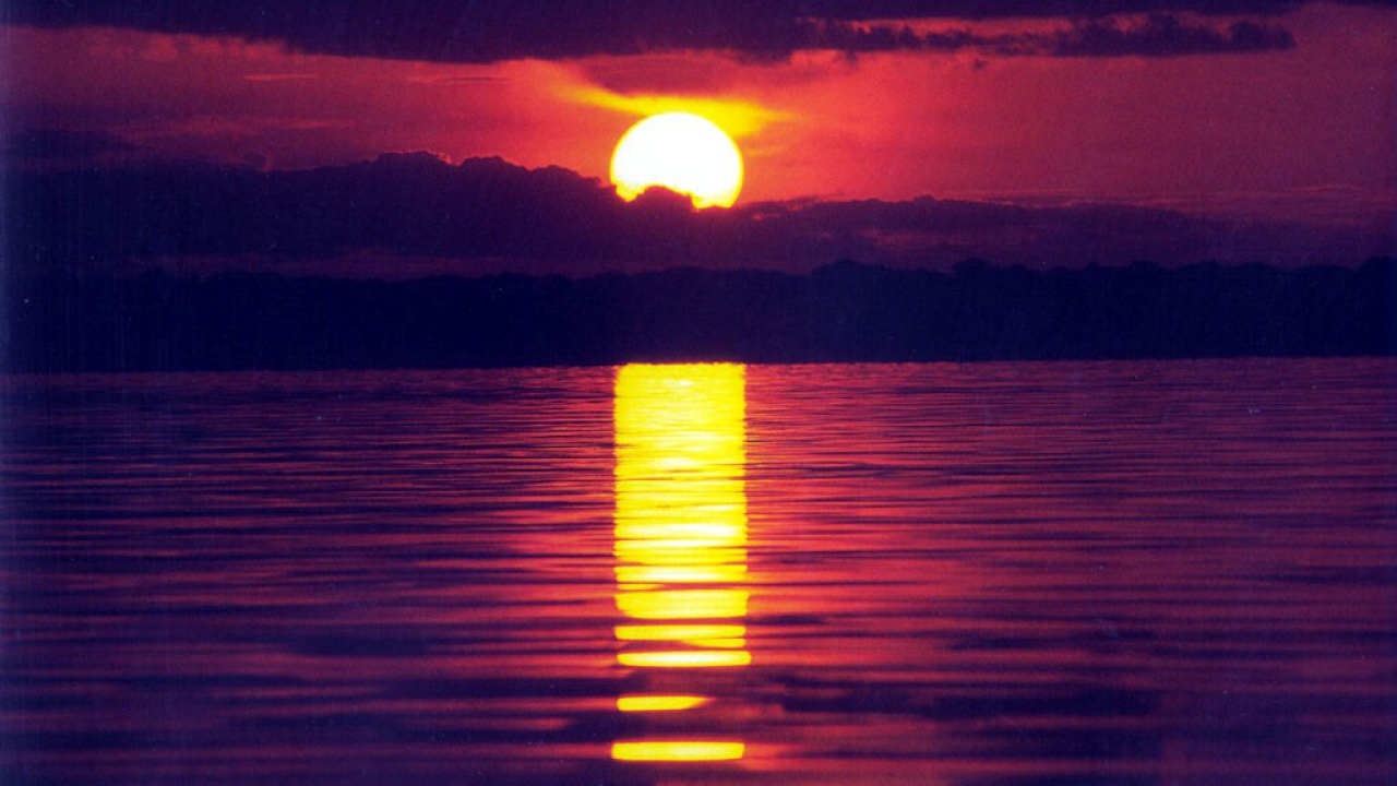 Закат в Бразилии