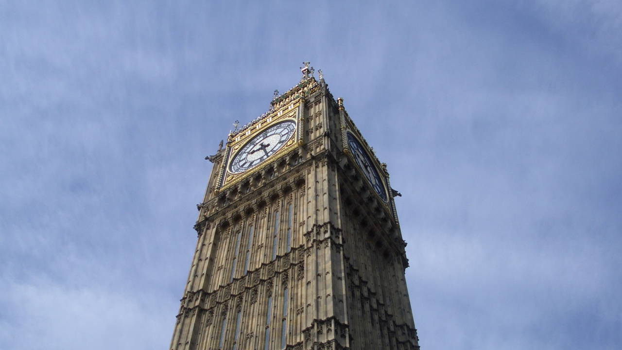 Башня Big Ban в Лондоне