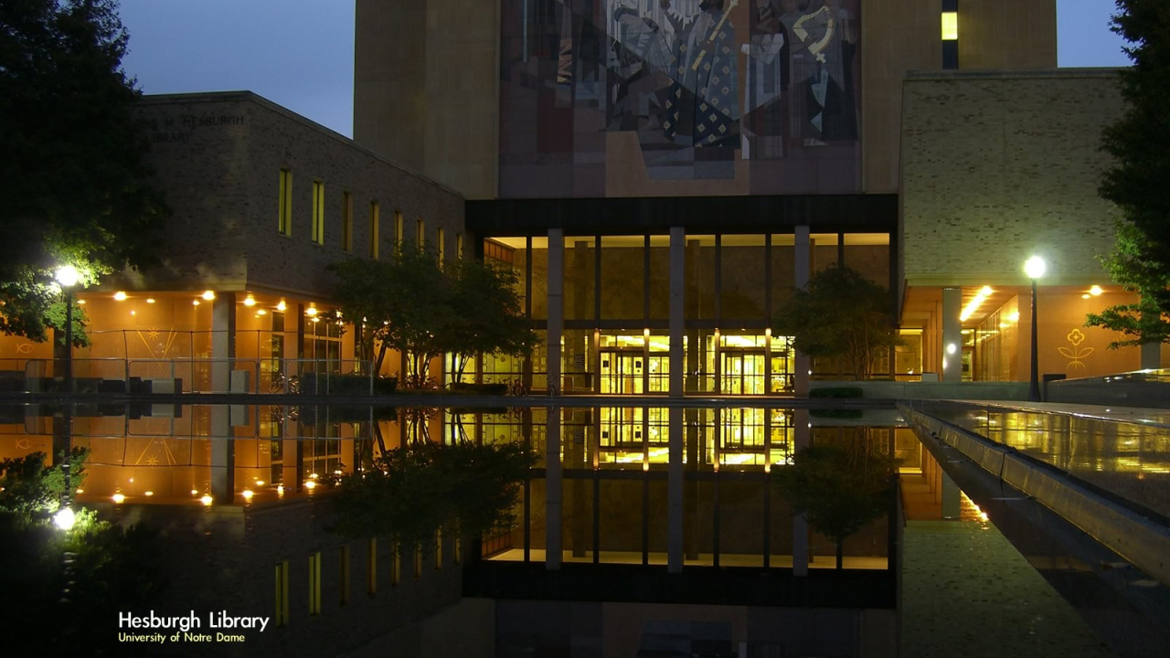 Библиотека Hesburgh Париж