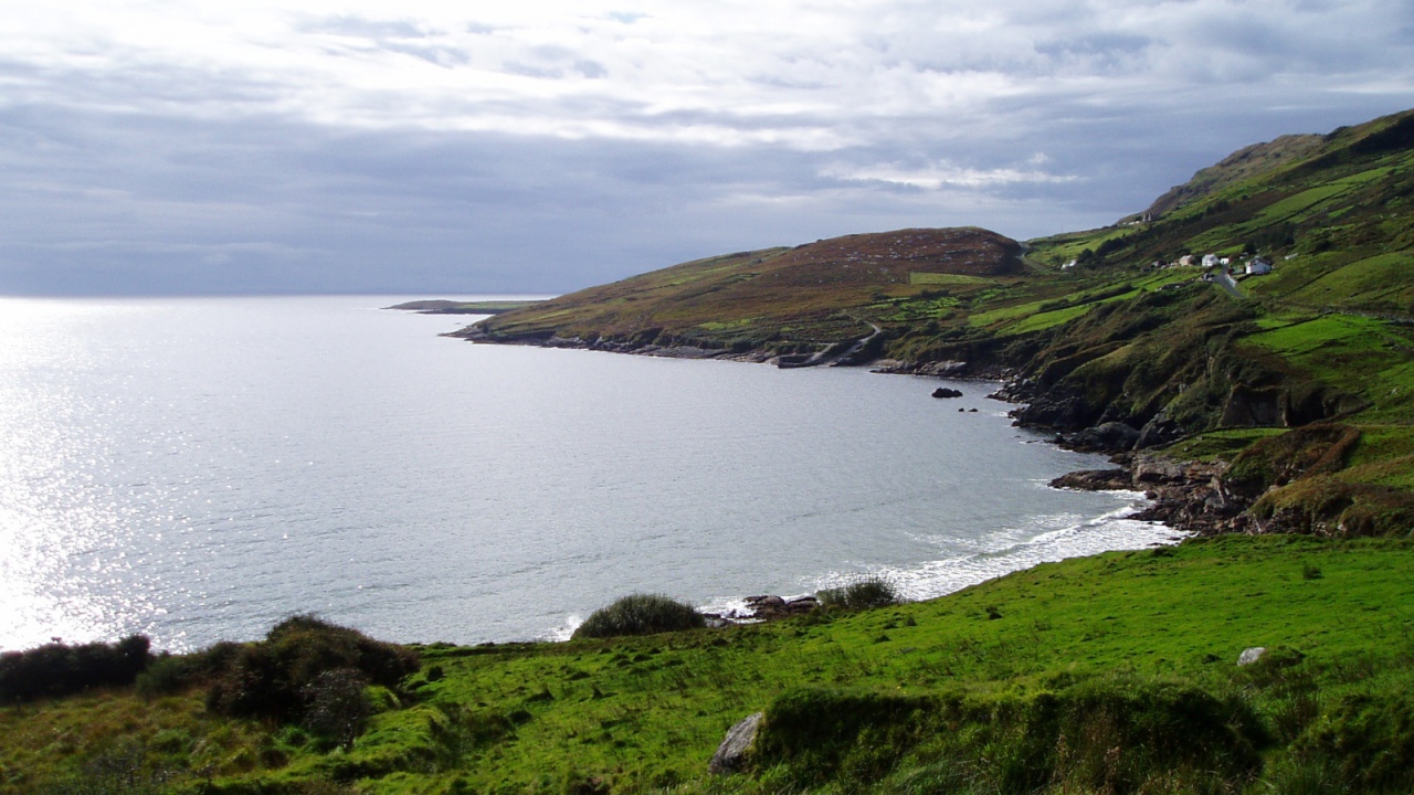 На побережье Ирландского озера