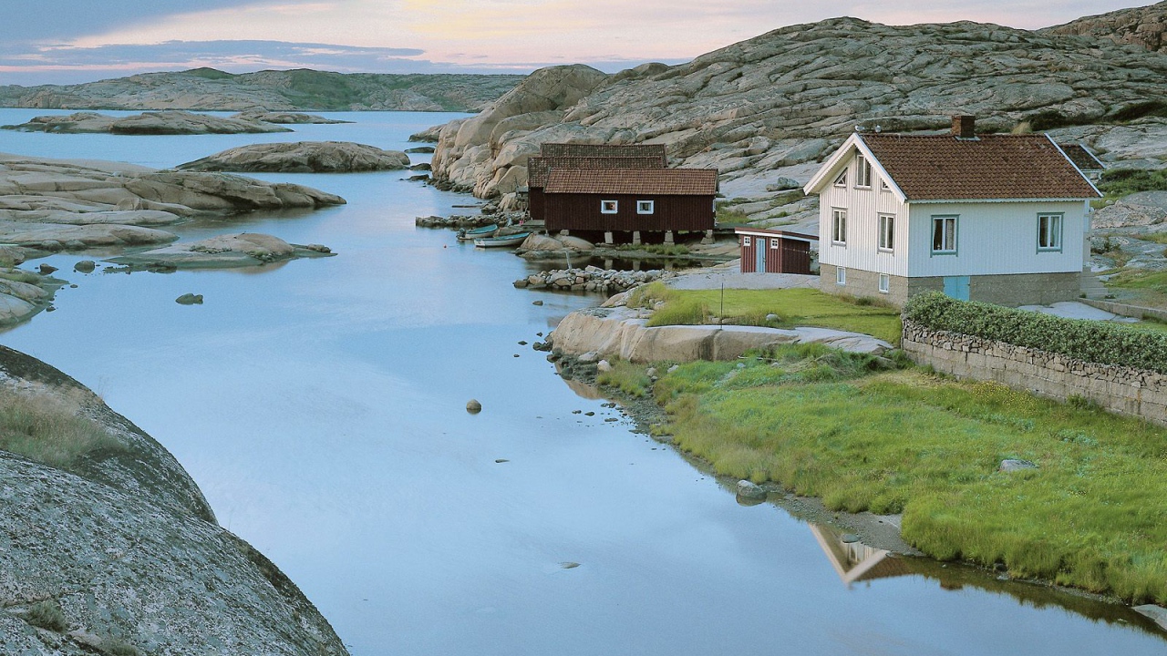 Река в Швеции