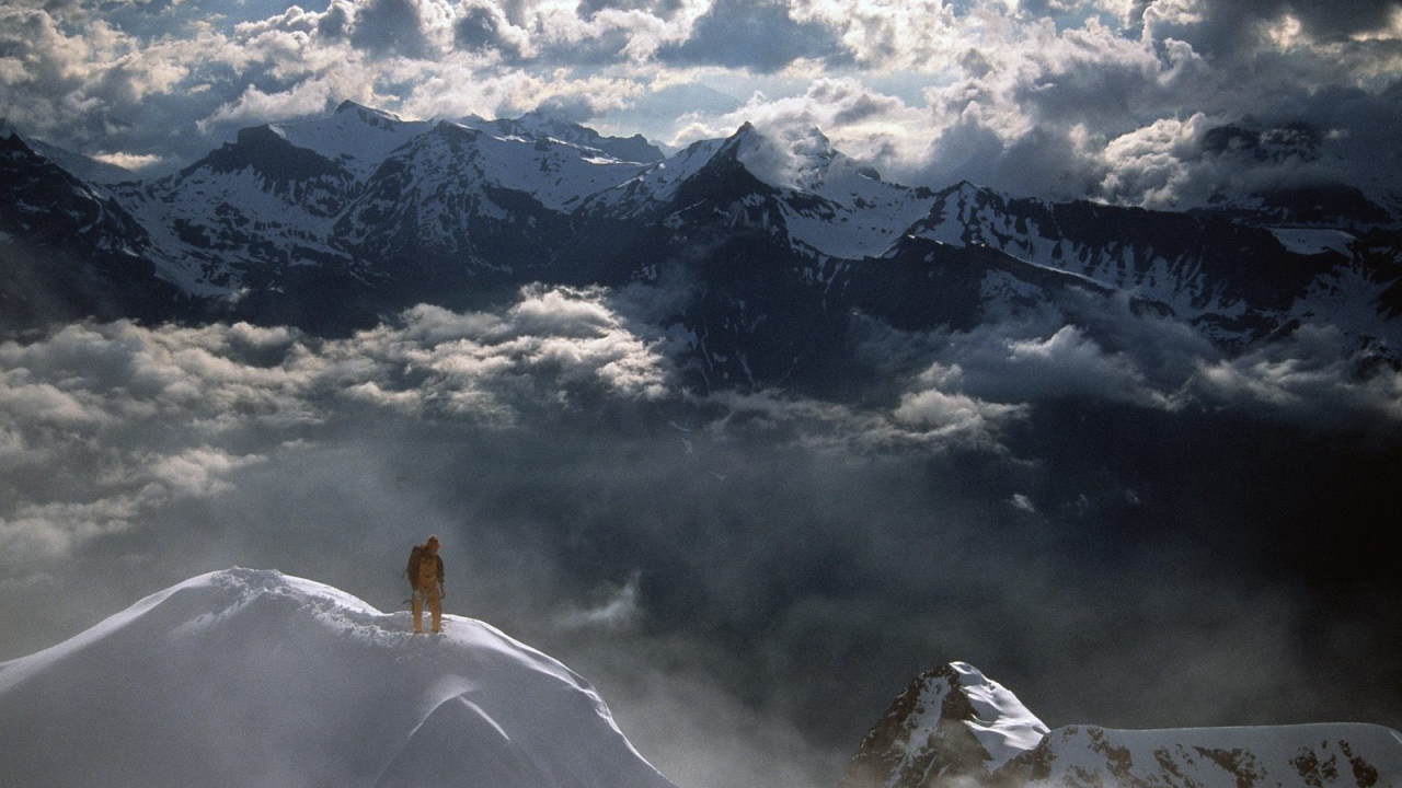 На Вершине Пика Eiger, Berner Альпы