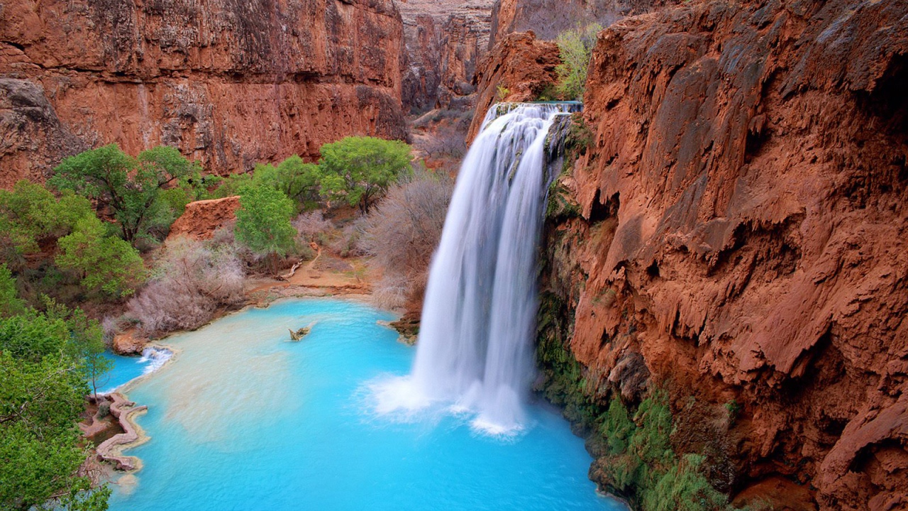 Водопады Havasu / Havasu / Аризона / США