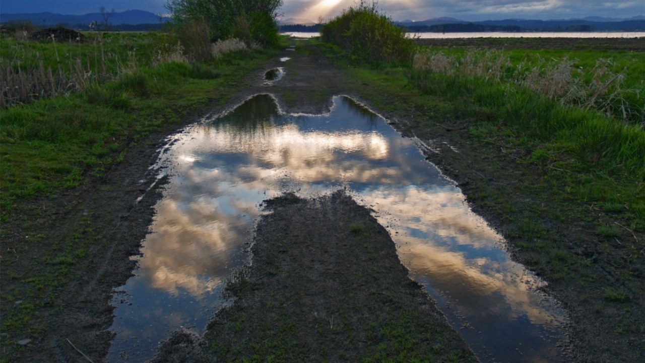 Лужа Неба, США