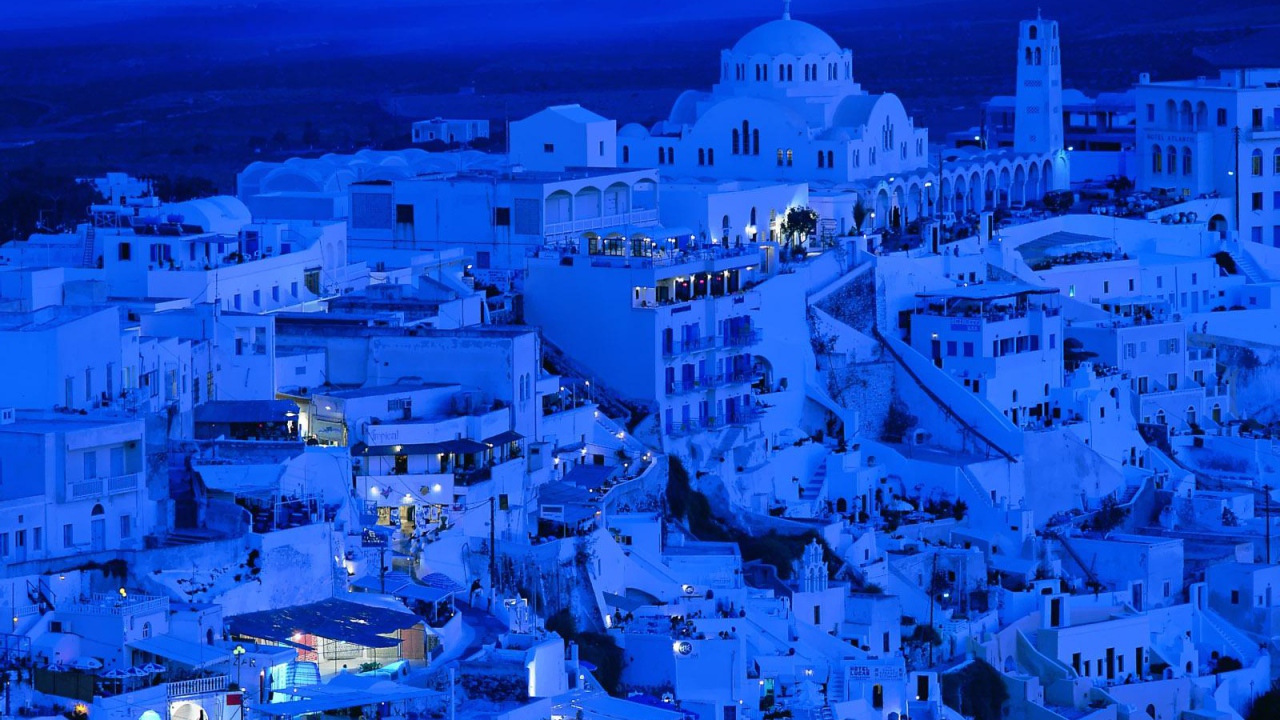 Голубой город