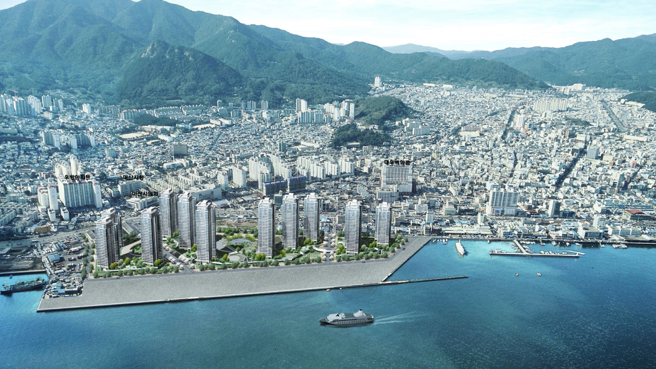 Прибрежный город