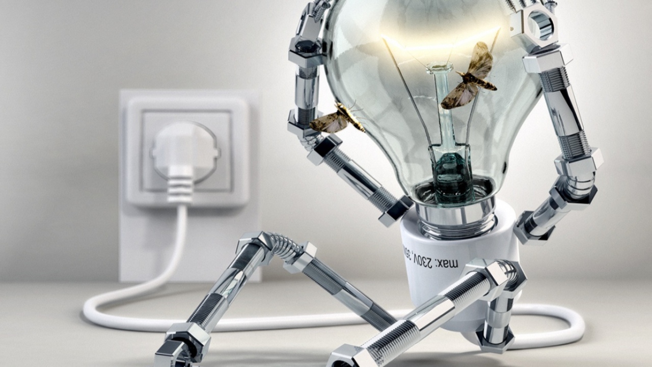 Живая лампочка