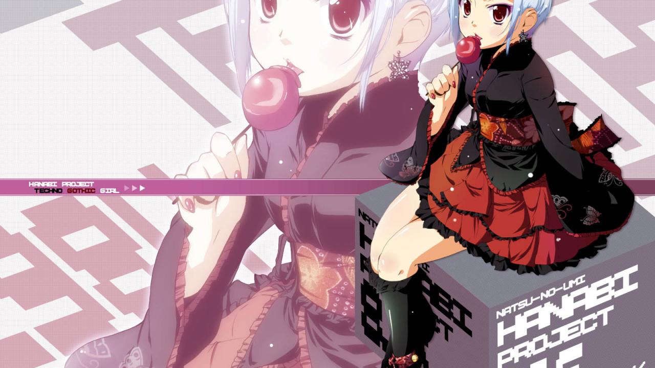 Аниме Красотка с конфетой