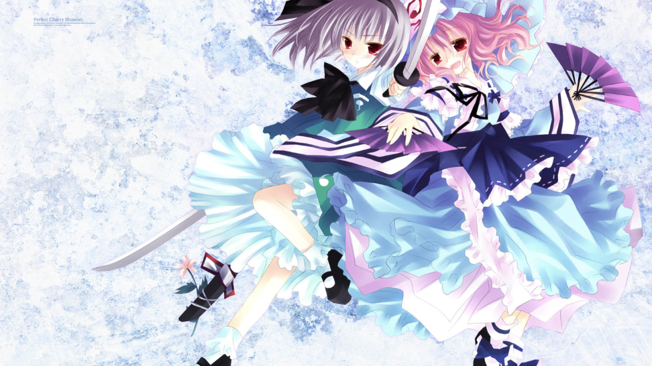 Аниме танец с мечами