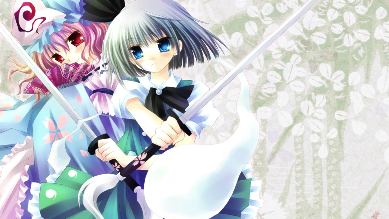 Аниме Девочка с мечами