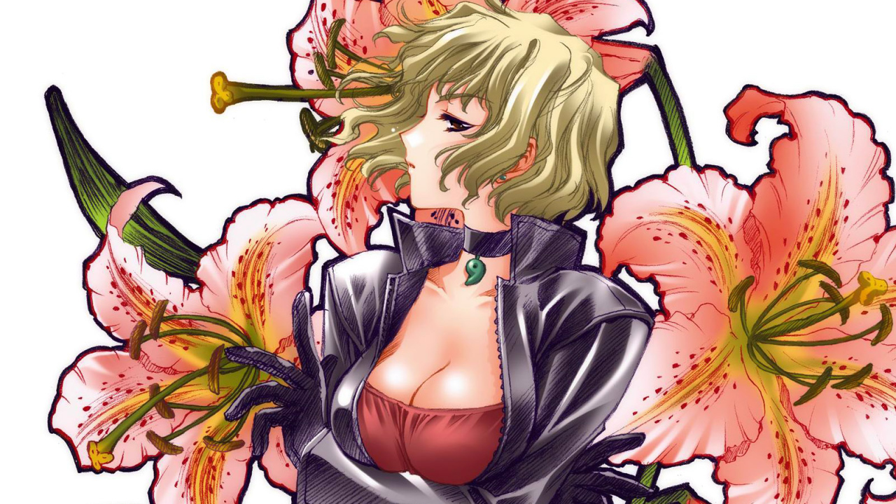 Девушка с большим бюстом