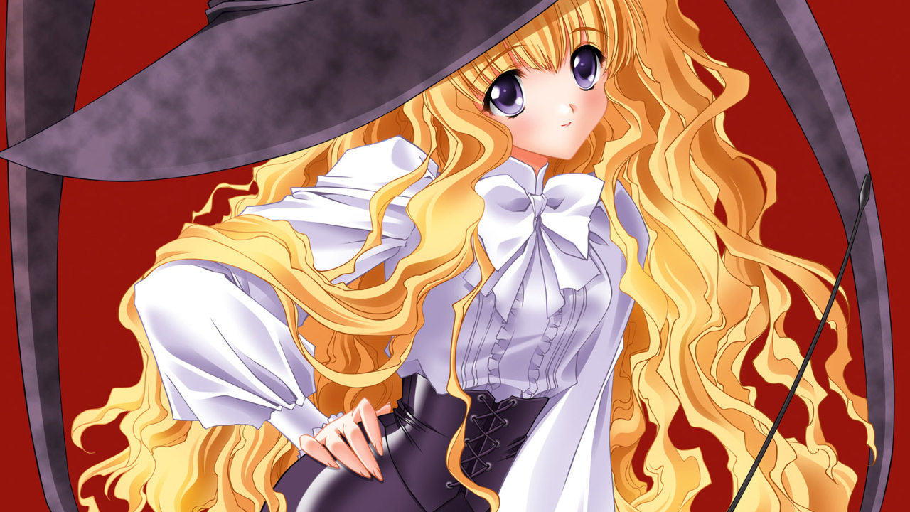 Маленькая колдунья в большой шляпе