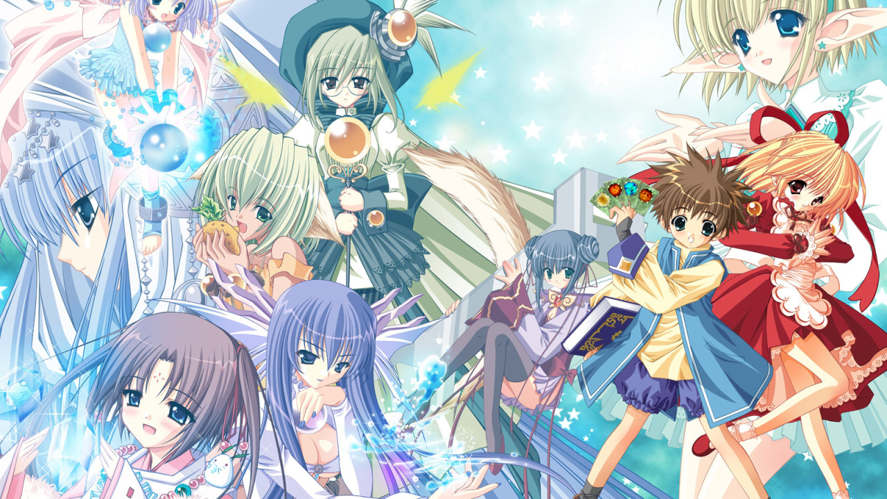 Анимешные девченки