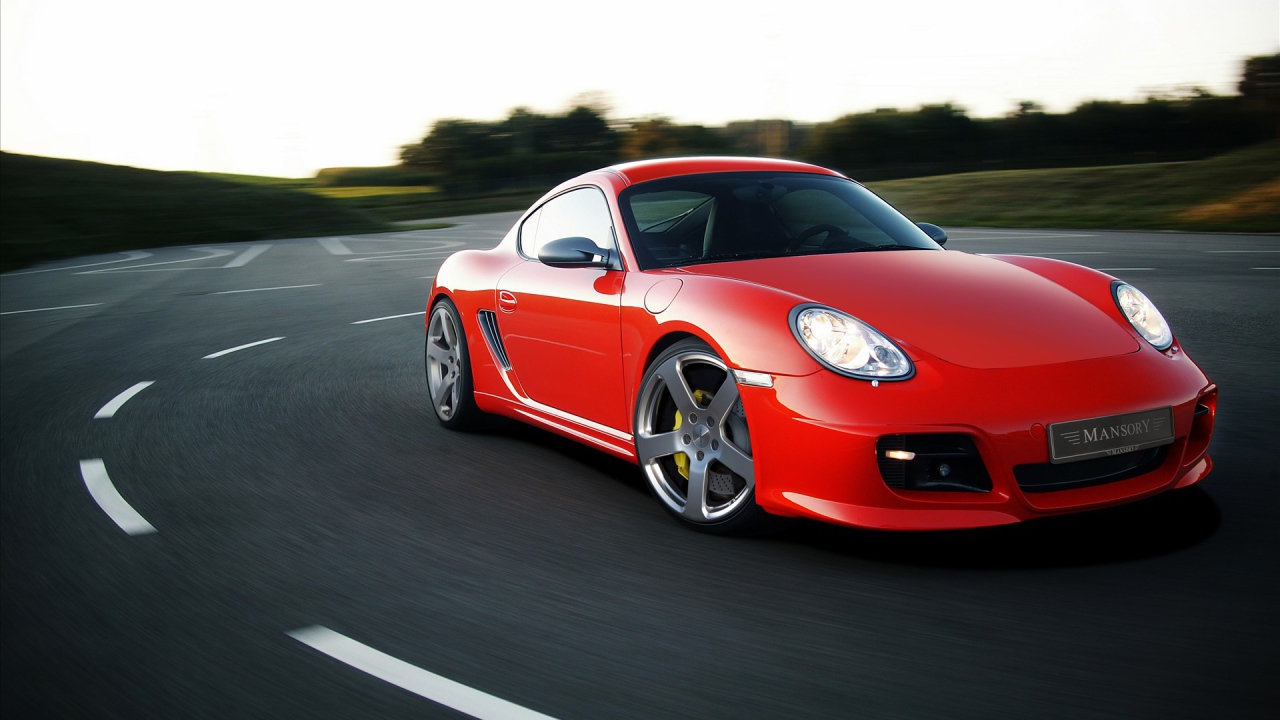 Красный Mansory