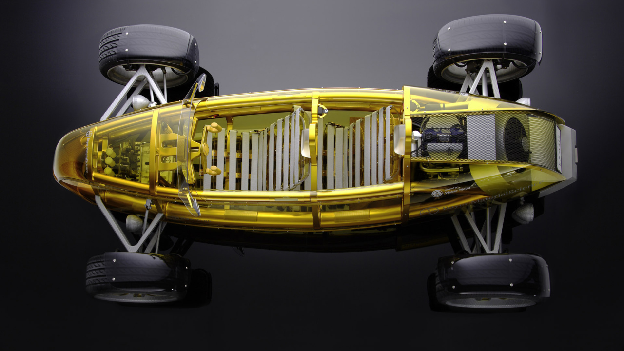 Двухместный прототип автомобиля