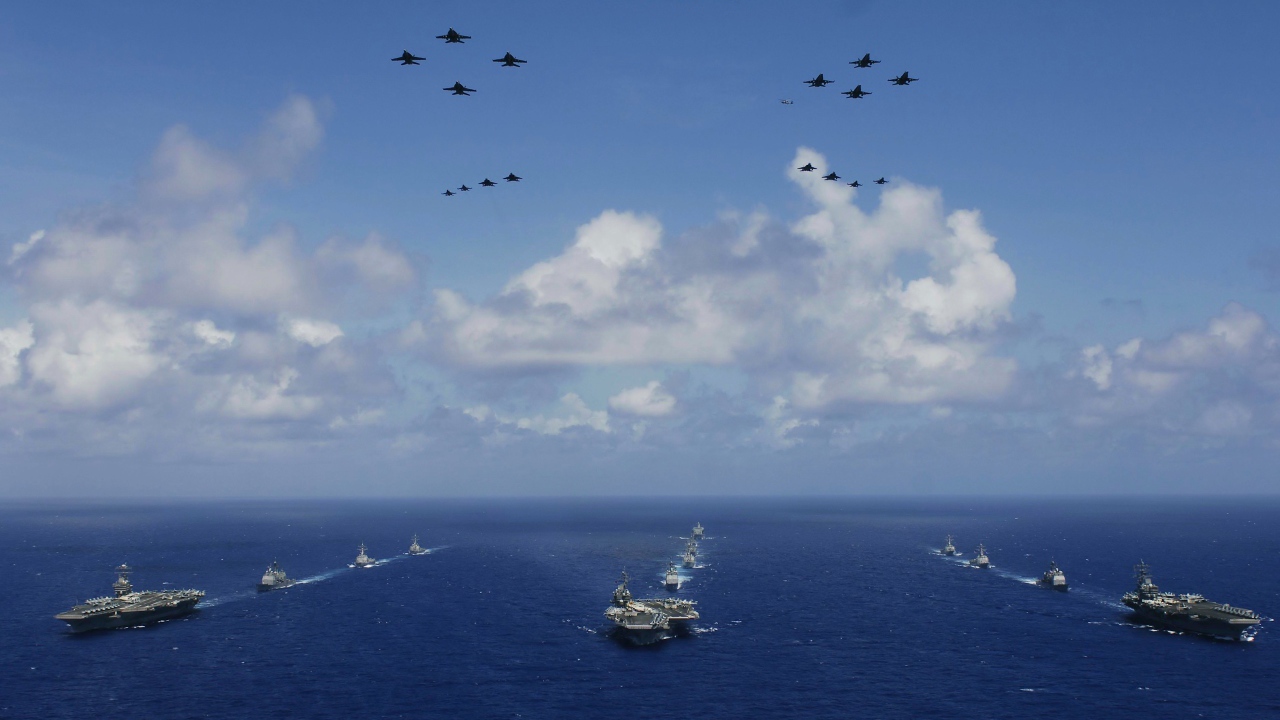 Парад авиации и морского флота