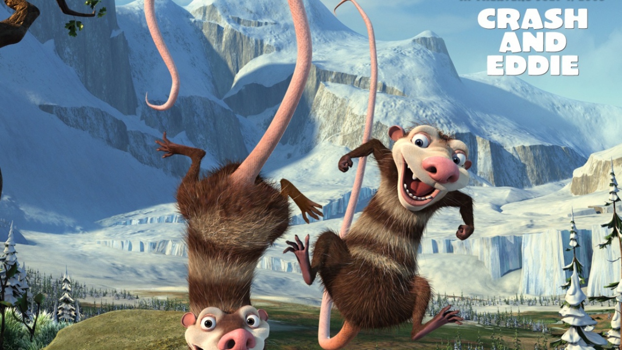Ледниковый период 3 Эра динозавров / Крэш и Эдди