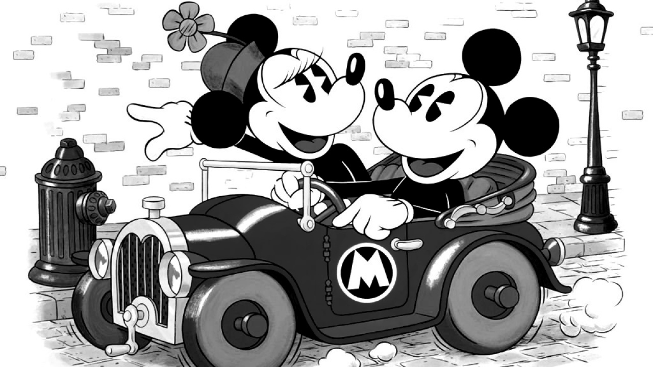 Микки и Мини Маус