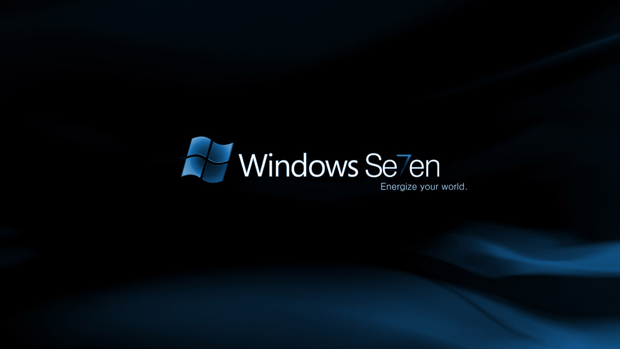 Microsoft Windows Seven Dark logo