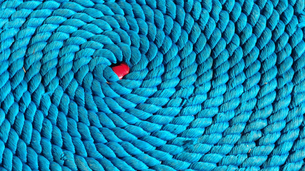 Синяя веревка