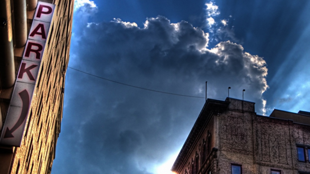 Контрастное небо