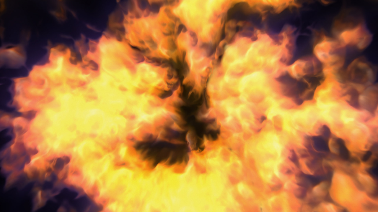 Огненные облака