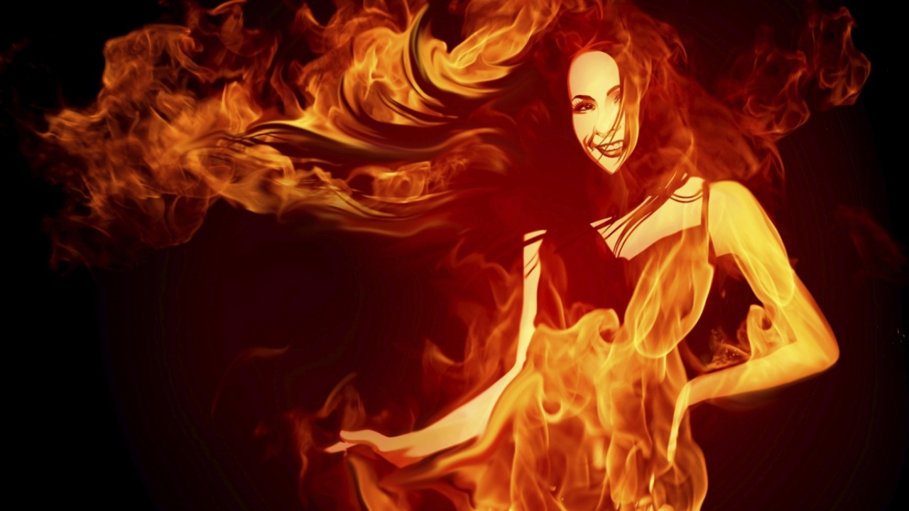 Горячая женщина